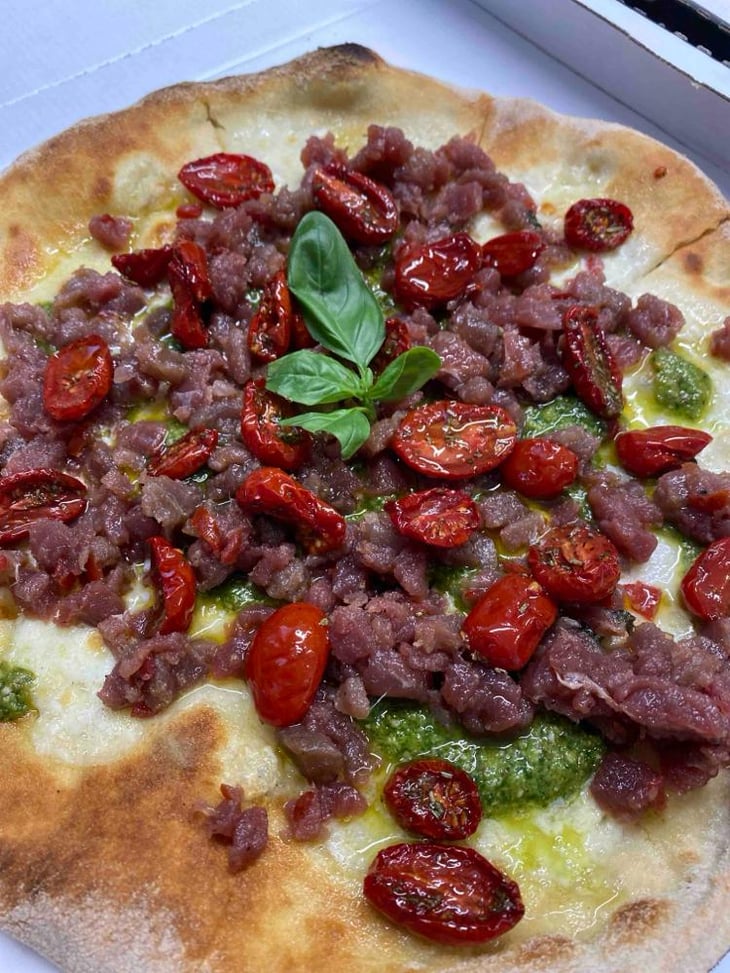 Pizza Tartre Di Tonno Rosso - Il Gelso Nero - 775937