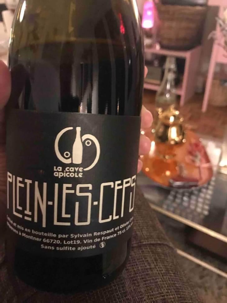 Plein les Ceps (label after 2016) - La Cave Apicole - Sylvain Respaut & Olivier Cros 