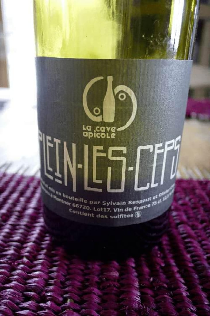 Plein les Ceps (label after 2016) - La Cave Apicole - Sylvain Respaut & Olivier Cros 