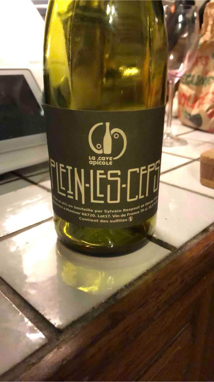 Plein les Ceps (label after 2016) - La Cave Apicole - Sylvain Respaut & Olivier Cros 