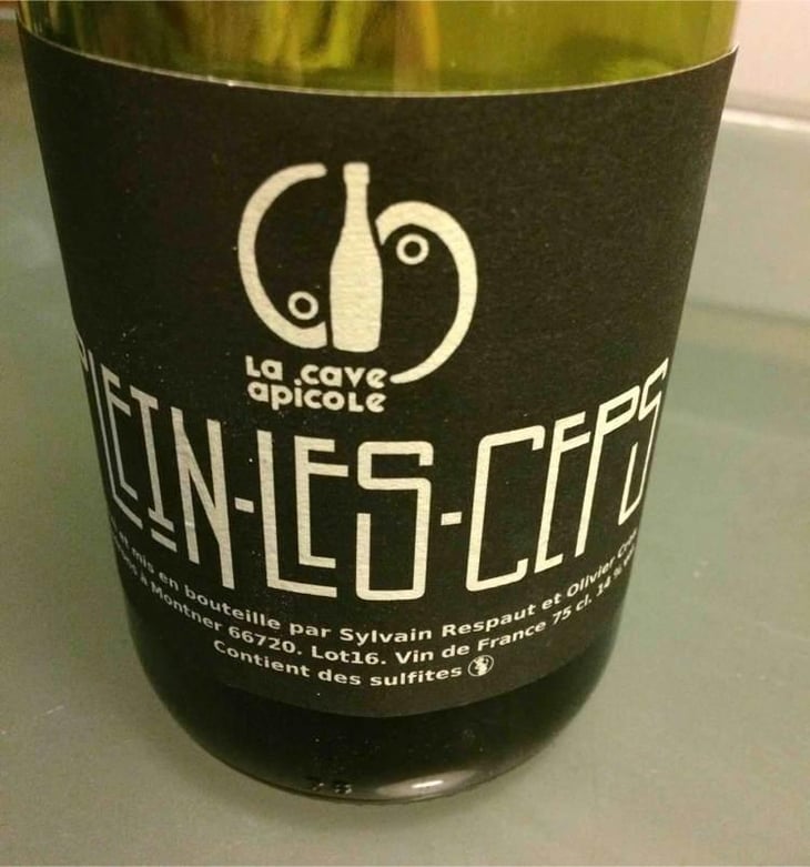Plein les Ceps (label after 2016) - La Cave Apicole - Sylvain Respaut & Olivier Cros 