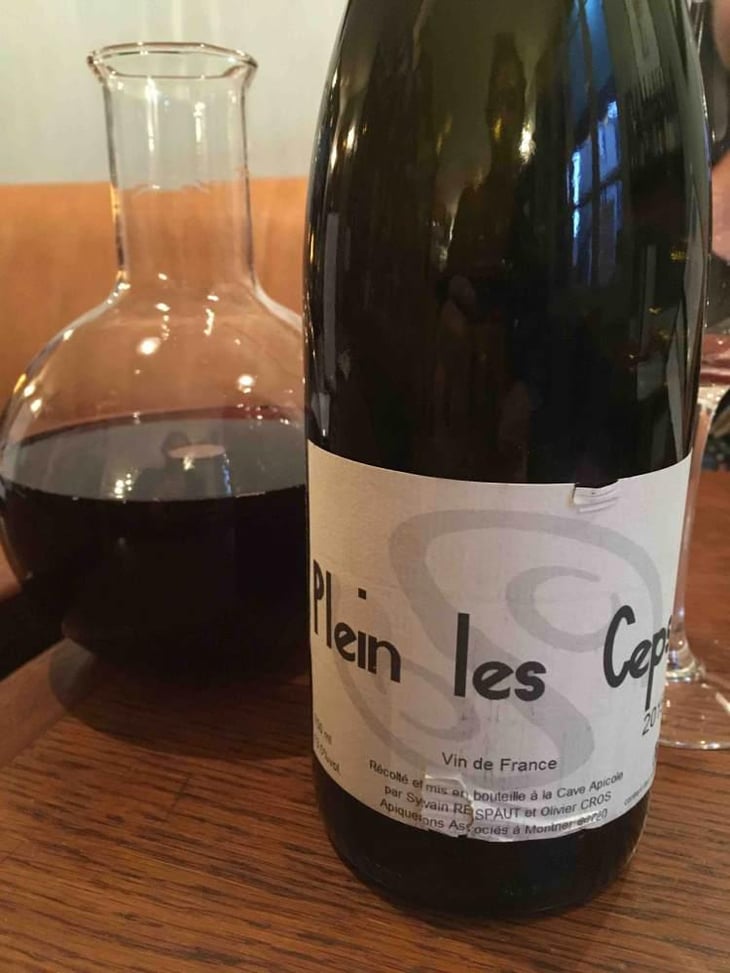 Plein les Ceps (label before 2016) - La Cave Apicole - Sylvain Respaut & Olivier Cros 