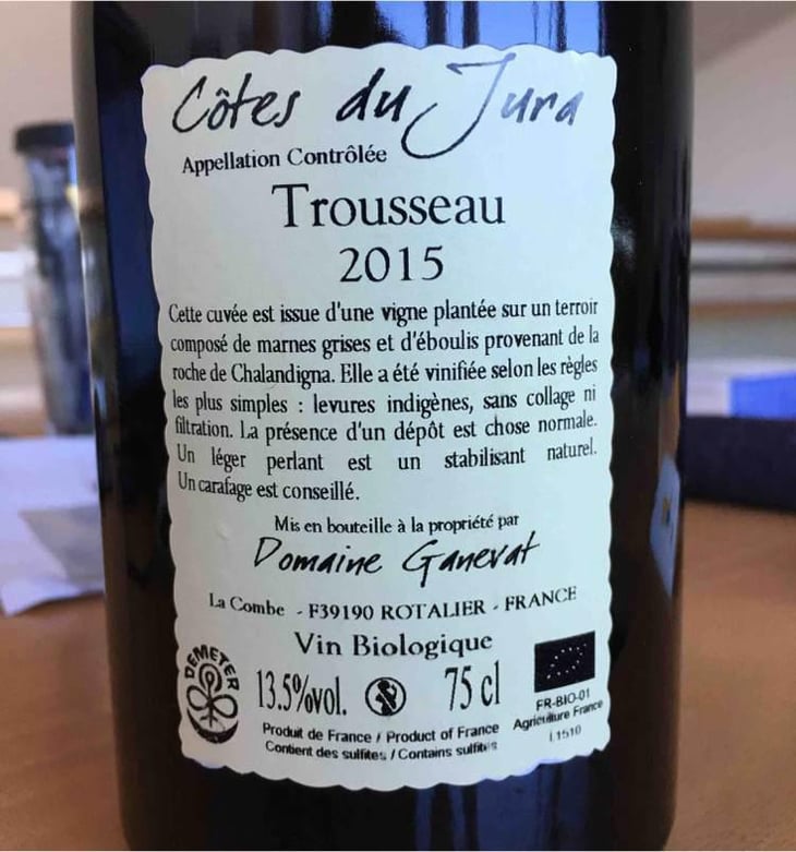 Plein Sud - Domaine Ganevat - Anne & Jean-François Ganevat 