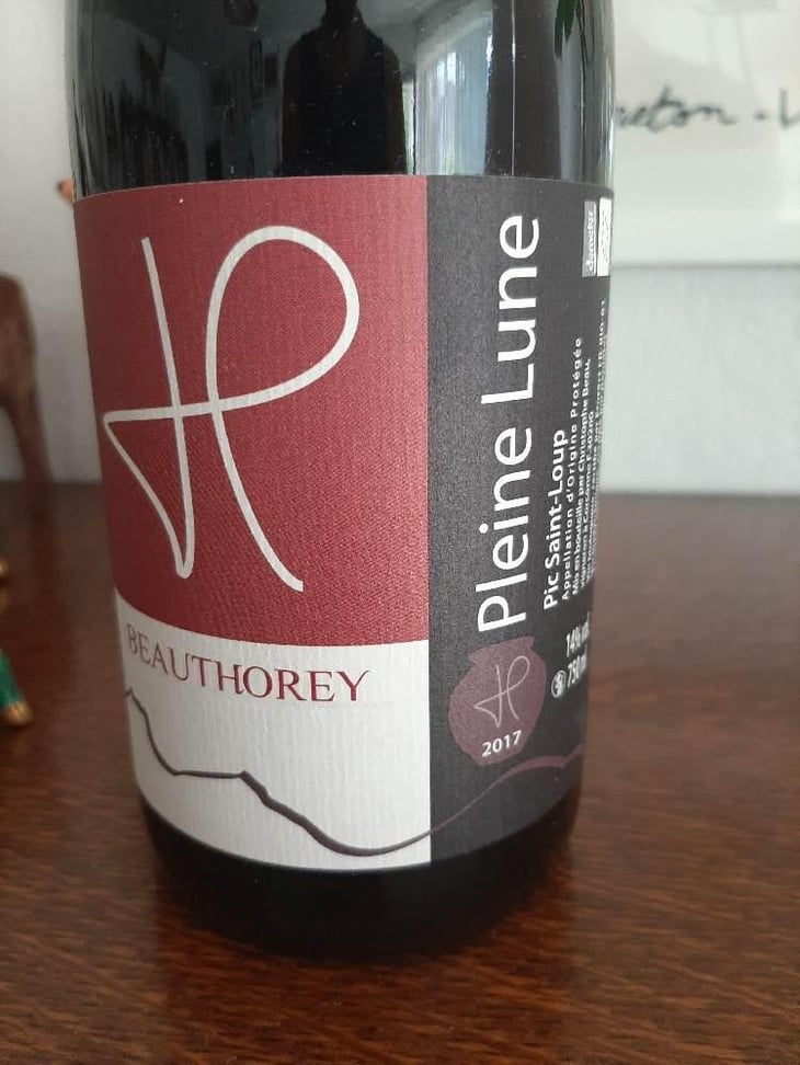 Pleine Lune - Domaine Beauthorey - Christophe Beau 
