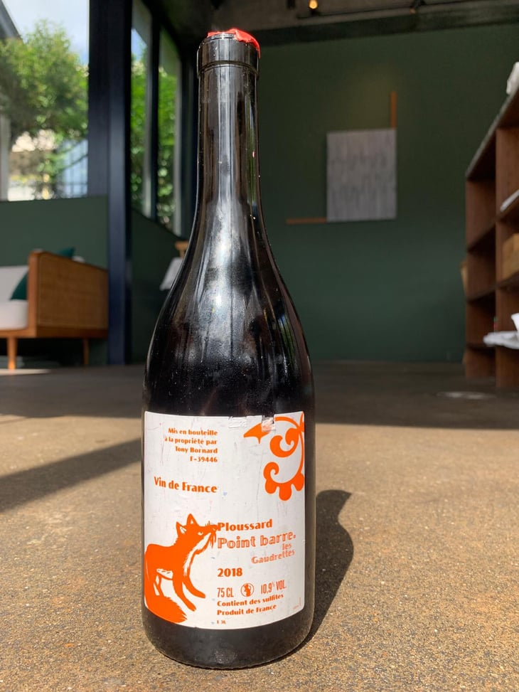 Ploussard Pointe Barre Les Gaudrettes - Domaine Bornard - Philippe Bornard -2018