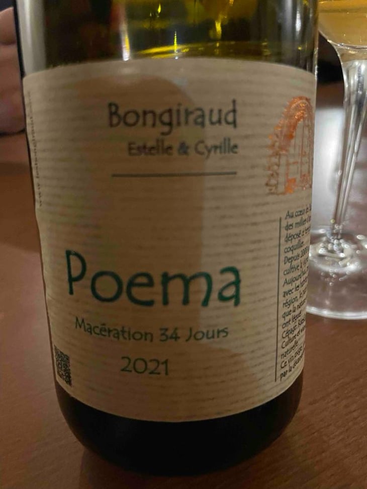 Poema - Francuska Vinarija - Estelle & Cyrille Bongiraud 