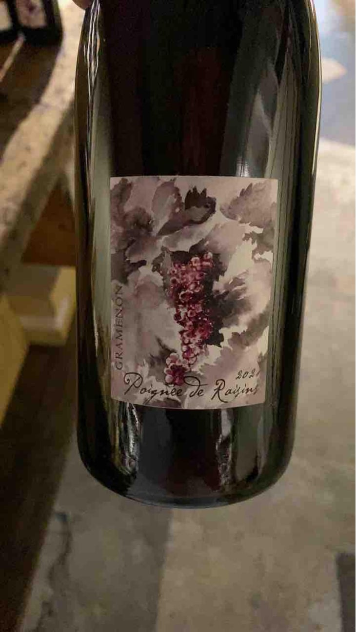 Poignée de Raisin - Domaine Gramenon - Michèle Aubéry-Laurent & Maxime-Francois Laurent 