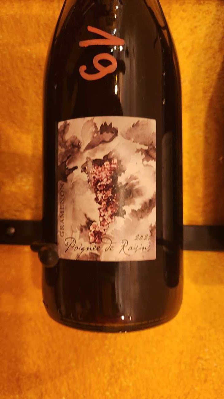 Poignée de Raisin - Domaine Gramenon - Michèle Aubéry-Laurent & Maxime-Francois Laurent 