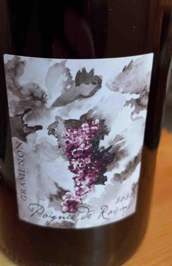 Poignée de Raisin - Domaine Gramenon - Michèle Aubéry-Laurent & Maxime-Francois Laurent 