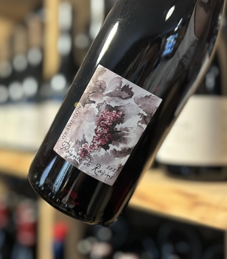 Poignée de Raisin - Domaine Gramenon - Michèle Aubéry-Laurent & Maxime-Francois Laurent 