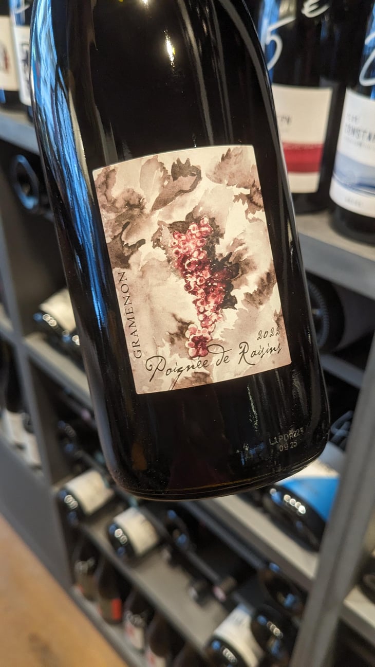 Poignée de Raisin - Domaine Gramenon - Michèle Aubéry-Laurent & Maxime-Francois Laurent 