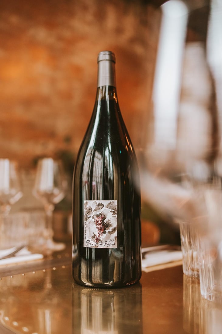 Poignée de Raisin - Domaine Gramenon - Michèle Aubéry-Laurent & Maxime-Francois Laurent 