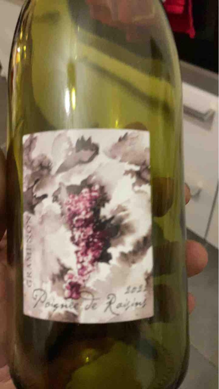 Poignée de Raisin - Domaine Gramenon - Michèle Aubéry-Laurent & Maxime-Francois Laurent 