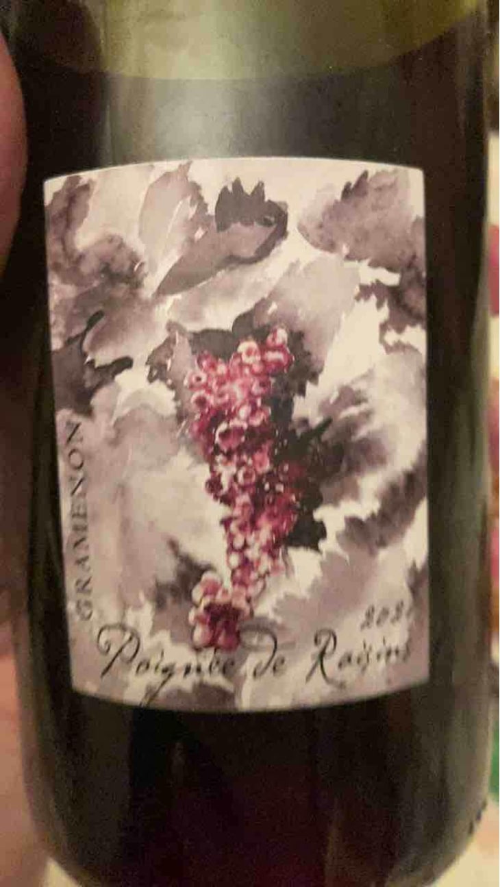 Poignée de Raisin - Domaine Gramenon - Michèle Aubéry-Laurent & Maxime-Francois Laurent 