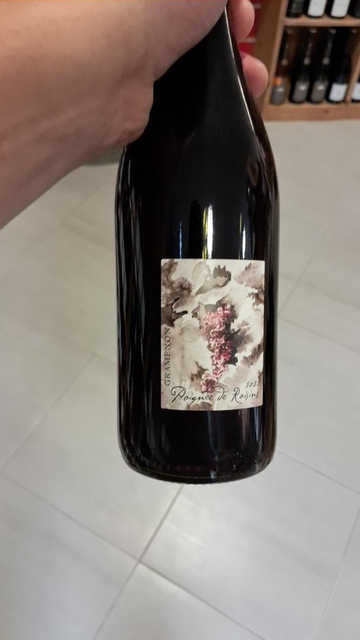 Poignée de Raisin - Domaine Gramenon - Michèle Aubéry-Laurent & Maxime-Francois Laurent 