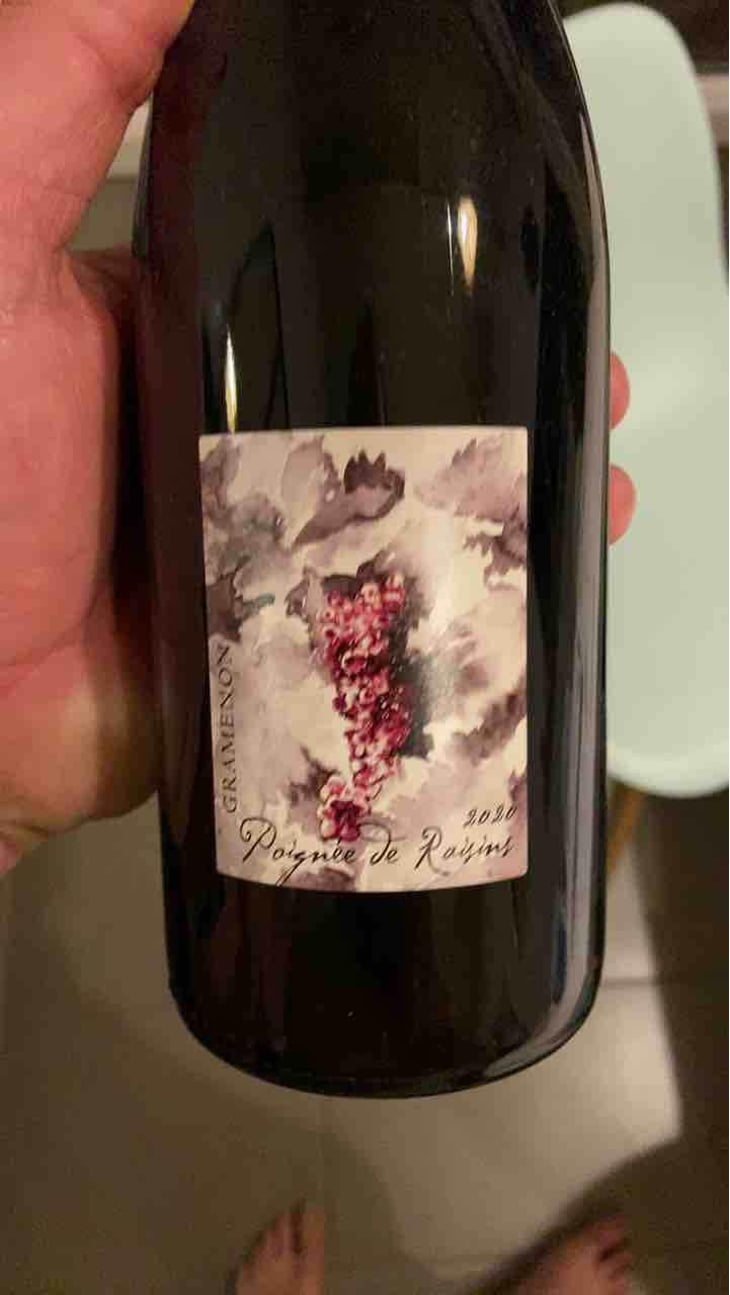 Poignée de Raisin - Domaine Gramenon - Michèle Aubéry-Laurent & Maxime-Francois Laurent 
