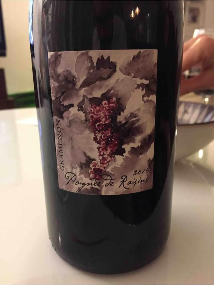 Poignée de Raisin - Domaine Gramenon - Michèle Aubéry-Laurent & Maxime-Francois Laurent 