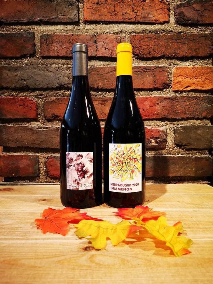 Poignée de Raisin - Domaine Gramenon - Michèle Aubéry-Laurent & Maxime-Francois Laurent 