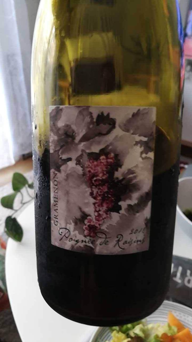 Poignée de Raisin - Domaine Gramenon - Michèle Aubéry-Laurent & Maxime-Francois Laurent 