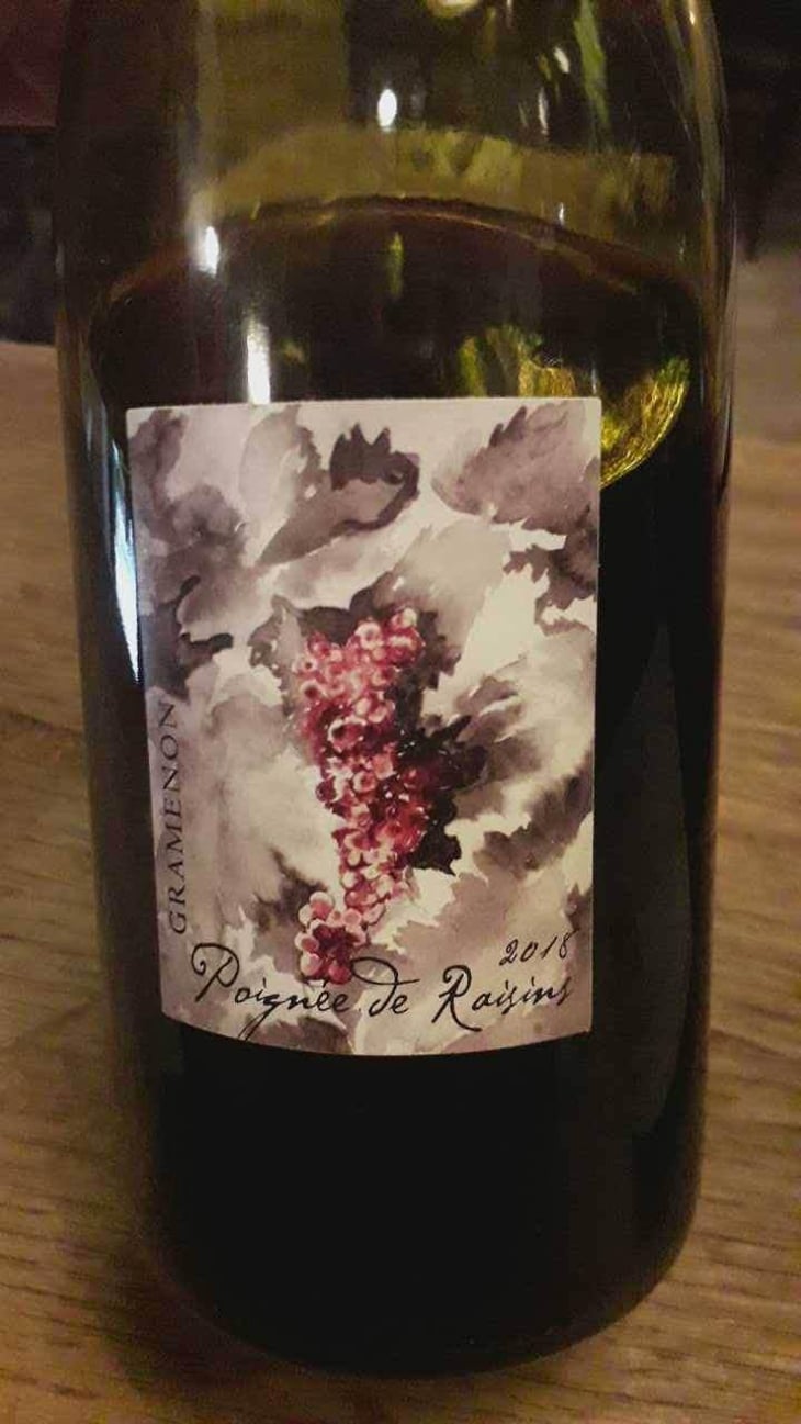 Poignée de Raisin - Domaine Gramenon - Michèle Aubéry-Laurent & Maxime-Francois Laurent 