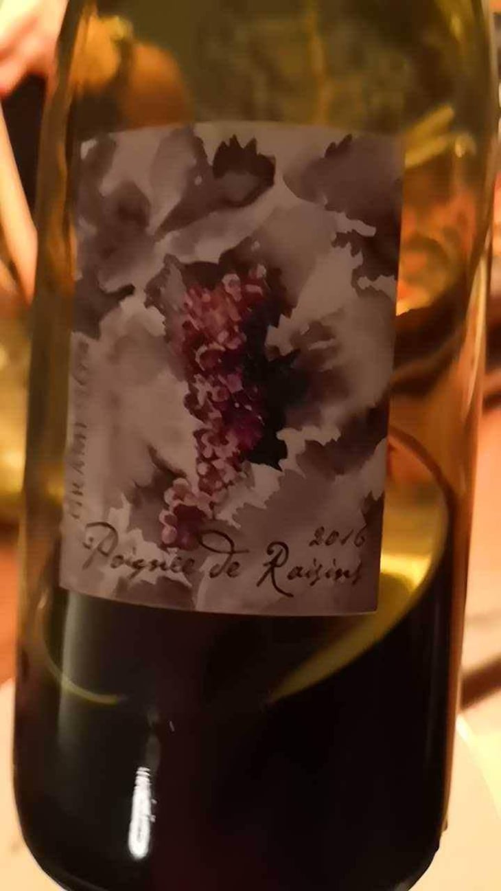 Poignée de Raisin - Domaine Gramenon - Michèle Aubéry-Laurent & Maxime-Francois Laurent 