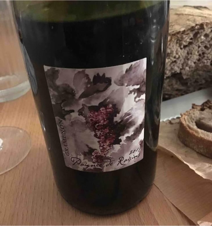 Poignée de Raisin - Domaine Gramenon - Michèle Aubéry-Laurent & Maxime-Francois Laurent 