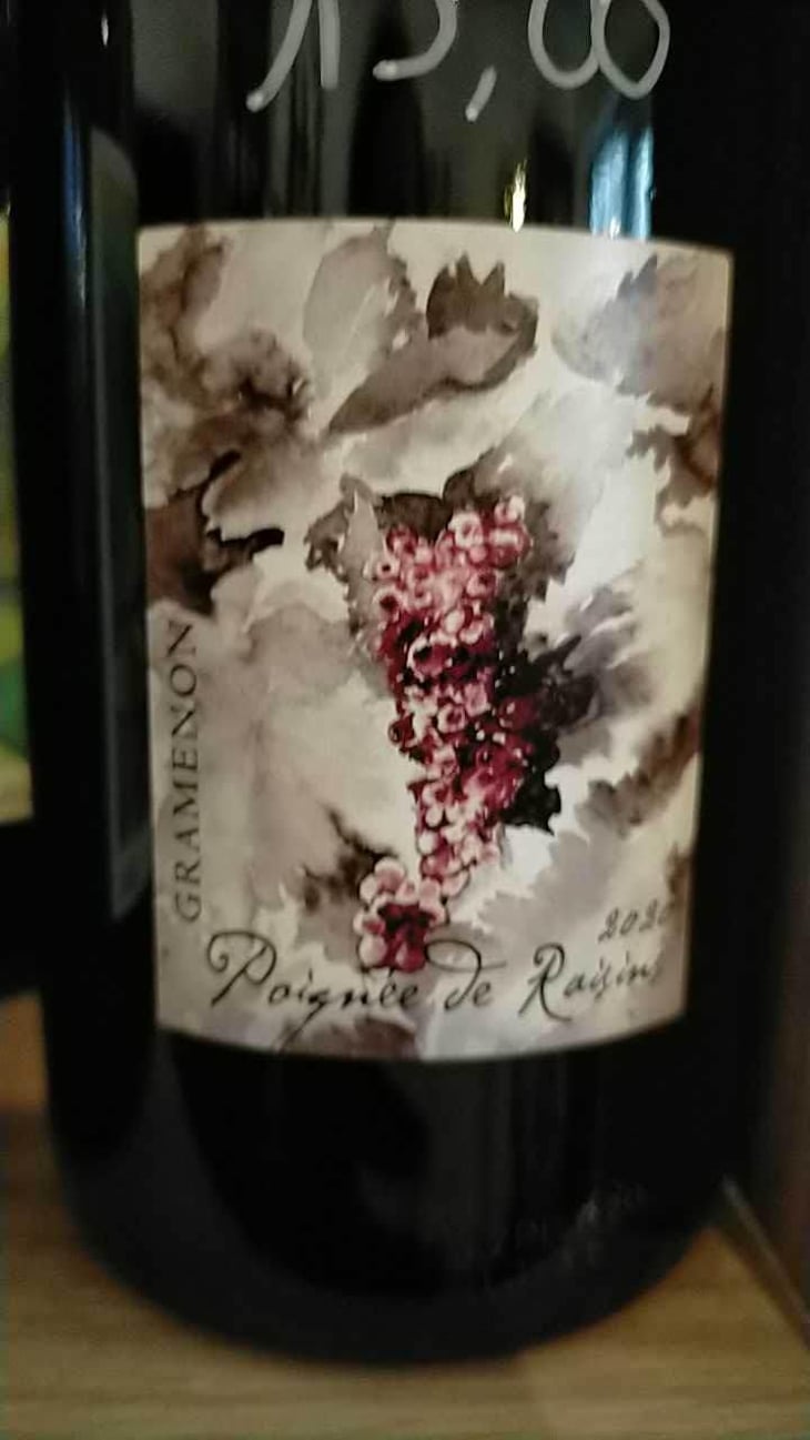 Poignée de Raisin - Domaine Gramenon - Michèle Aubéry-Laurent & Maxime-Francois Laurent 