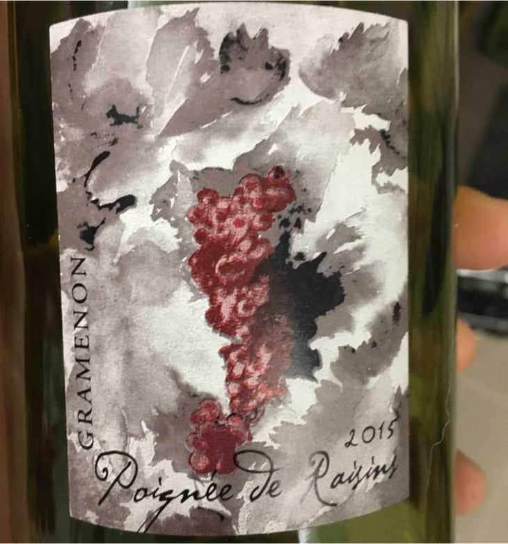Poignée de Raisin - Domaine Gramenon - Michèle Aubéry-Laurent & Maxime-Francois Laurent 