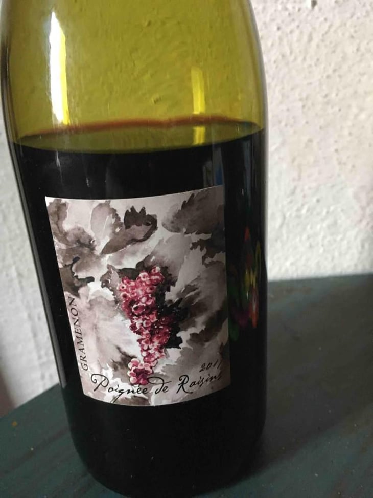 Poignée de Raisin - Domaine Gramenon - Michèle Aubéry-Laurent & Maxime-Francois Laurent 