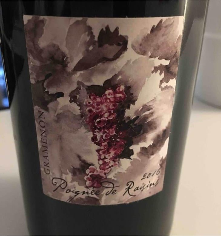 Poignée de Raisin - Domaine Gramenon - Michèle Aubéry-Laurent & Maxime-Francois Laurent 