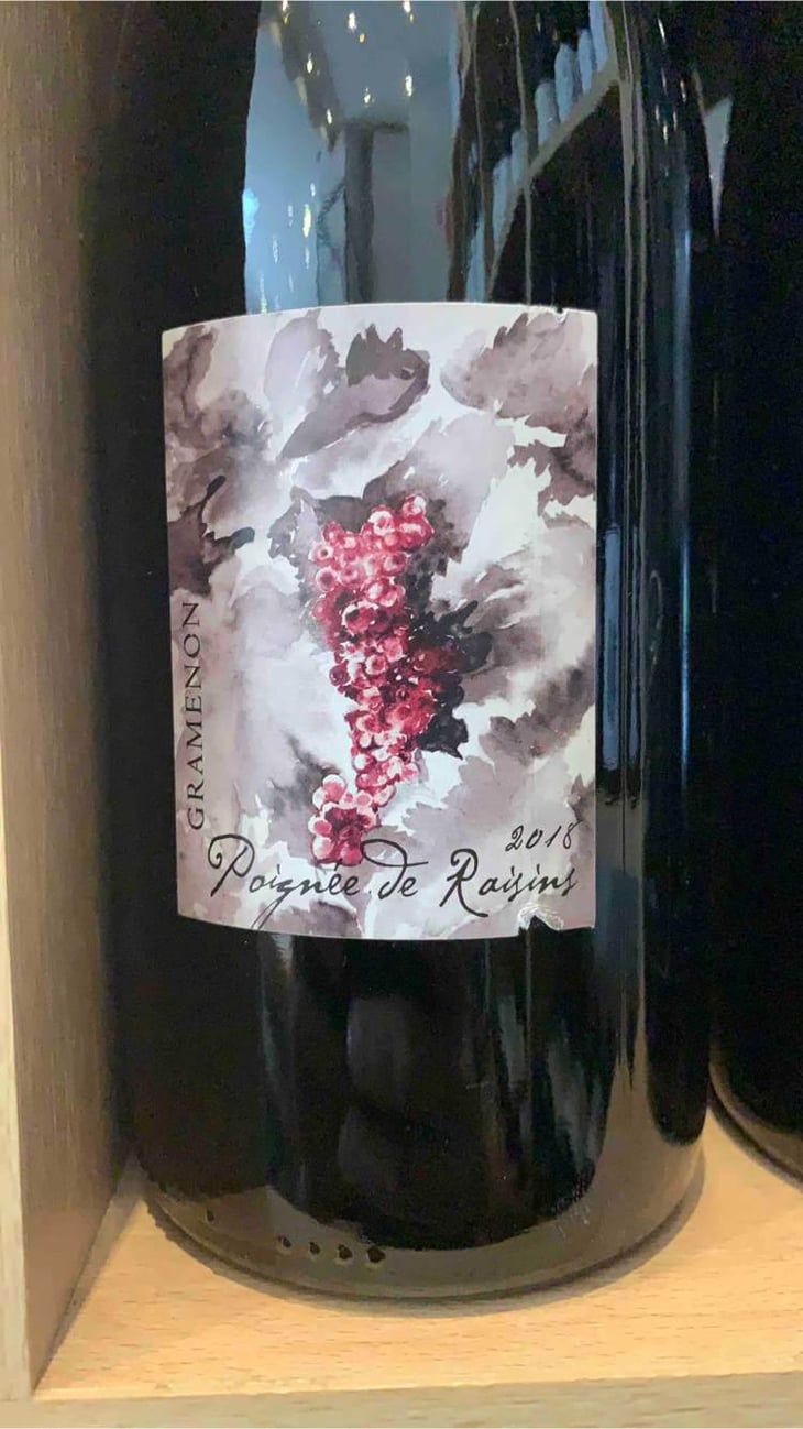 Poignée de Raisin - Domaine Gramenon - Michèle Aubéry-Laurent & Maxime-Francois Laurent 