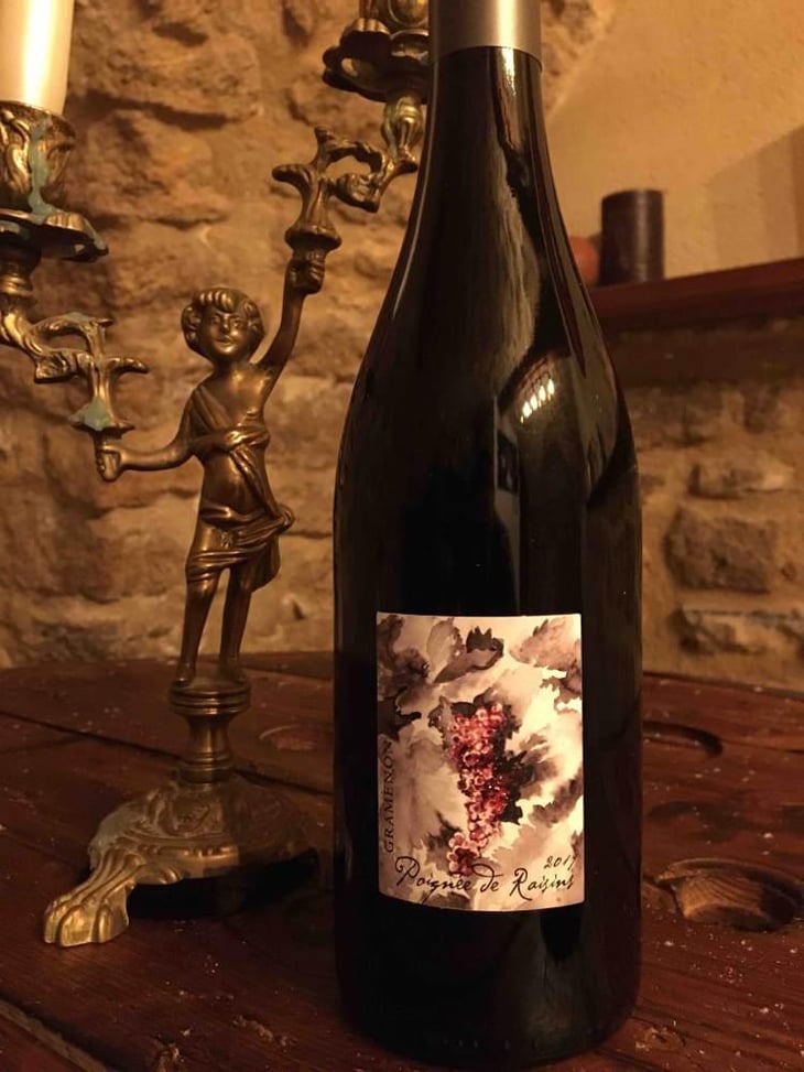 Poignée de Raisin - Domaine Gramenon - Michèle Aubéry-Laurent & Maxime-Francois Laurent 