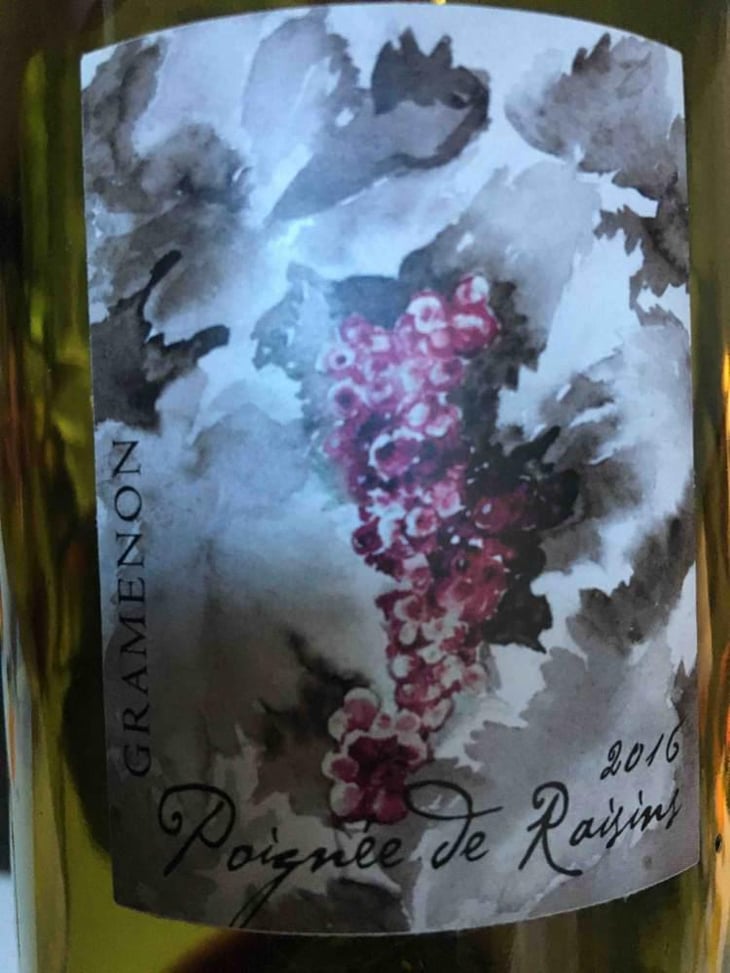 Poignée de Raisin - Domaine Gramenon - Michèle Aubéry-Laurent & Maxime-Francois Laurent 