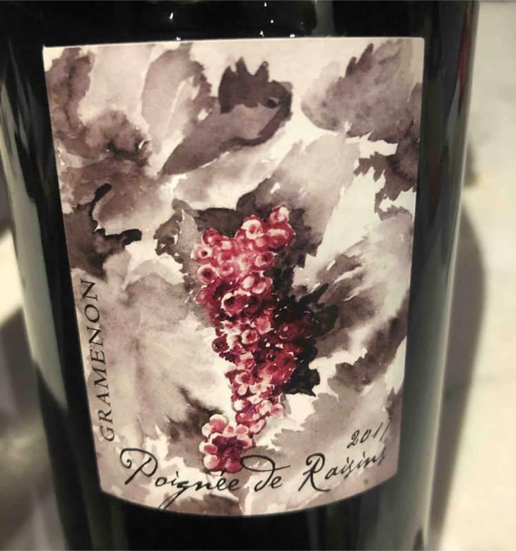 Poignée de Raisin - Domaine Gramenon - Michèle Aubéry-Laurent & Maxime-Francois Laurent 