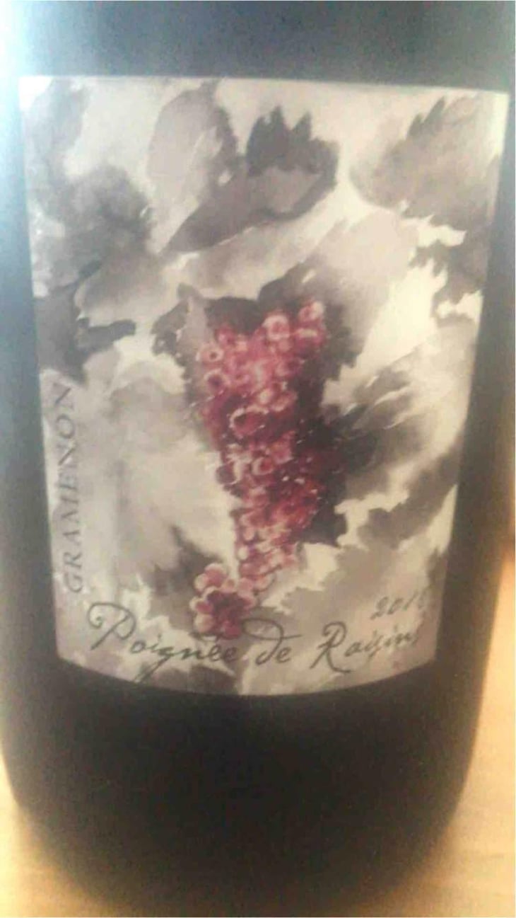 Poignée de Raisin - Domaine Gramenon - Michèle Aubéry-Laurent & Maxime-Francois Laurent 