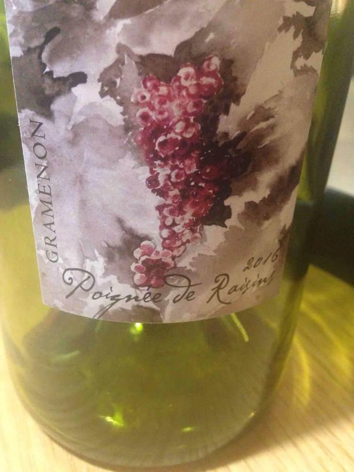 Poignée de Raisin - Domaine Gramenon - Michèle Aubéry-Laurent & Maxime-Francois Laurent 
