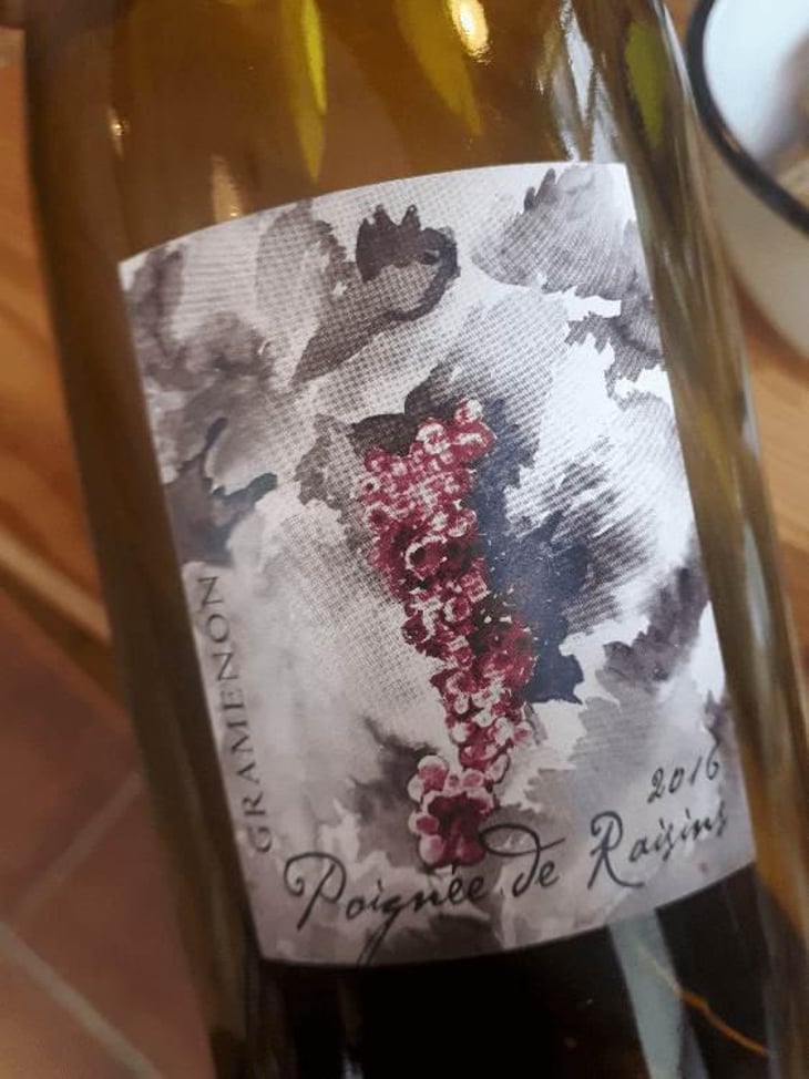 Poignée de Raisin - Domaine Gramenon - Michèle Aubéry-Laurent & Maxime-Francois Laurent 