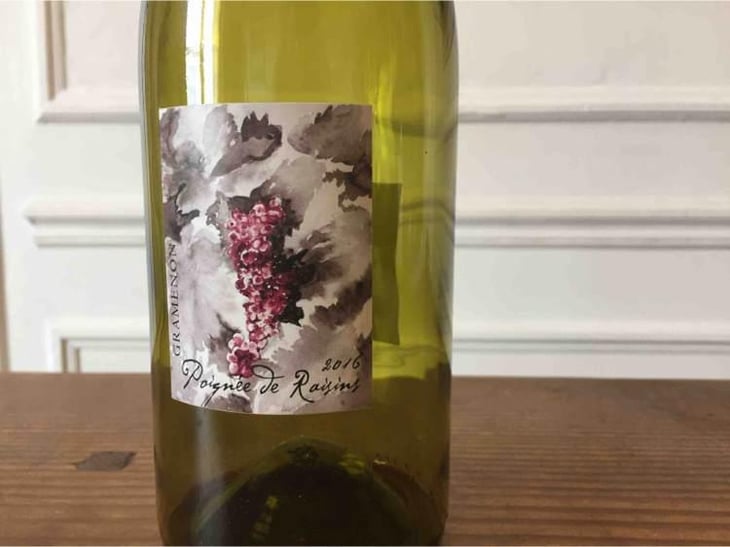 Poignée de Raisin - Domaine Gramenon - Michèle Aubéry-Laurent & Maxime-Francois Laurent 