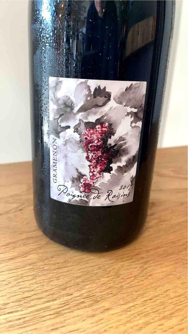 Poignée de Raisin - Domaine Gramenon - Michèle Aubéry-Laurent & Maxime-Francois Laurent 