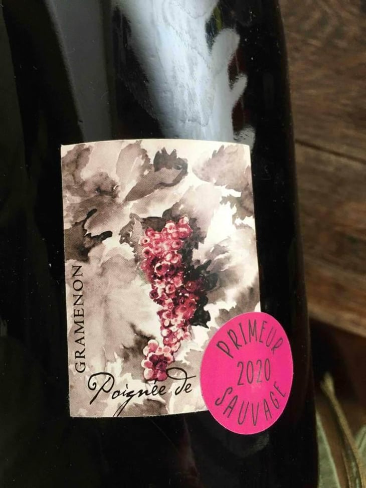 Poignée de Raisin - Domaine Gramenon - Michèle Aubéry-Laurent & Maxime-Francois Laurent 