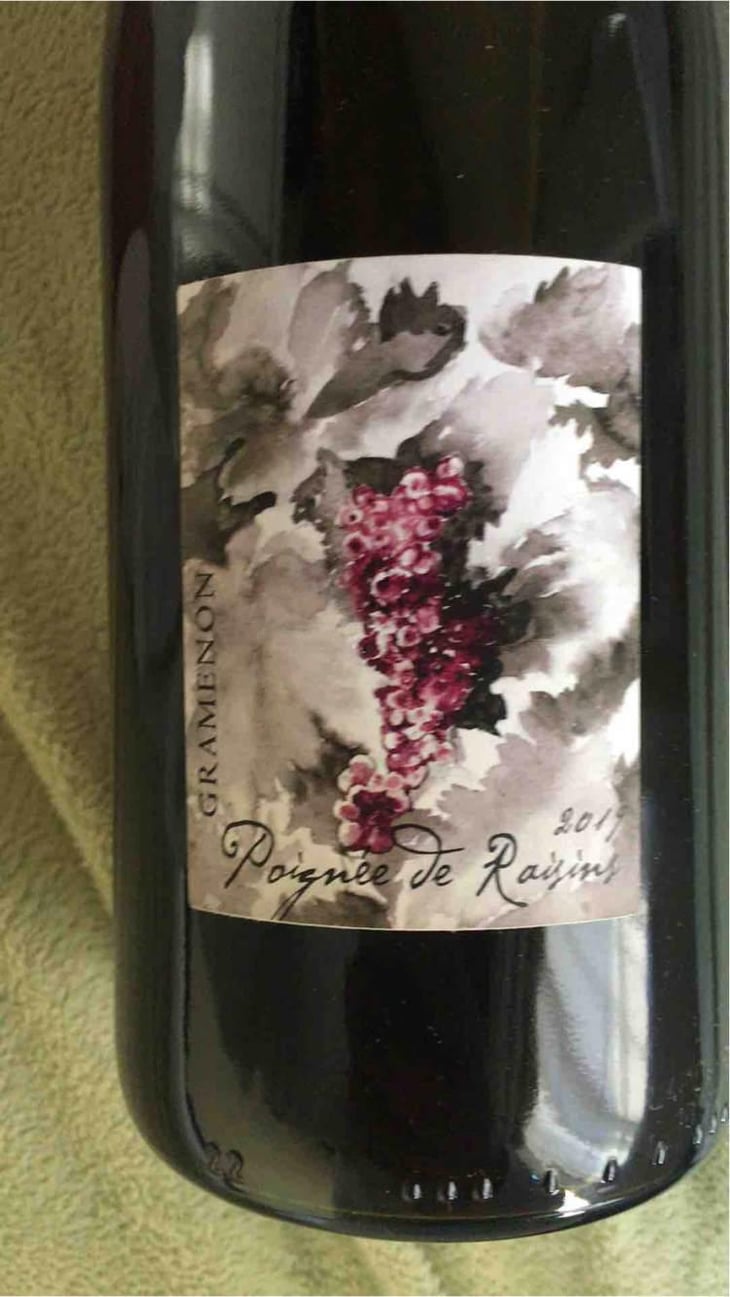 Poignée de Raisin - Domaine Gramenon - Michèle Aubéry-Laurent & Maxime-Francois Laurent 