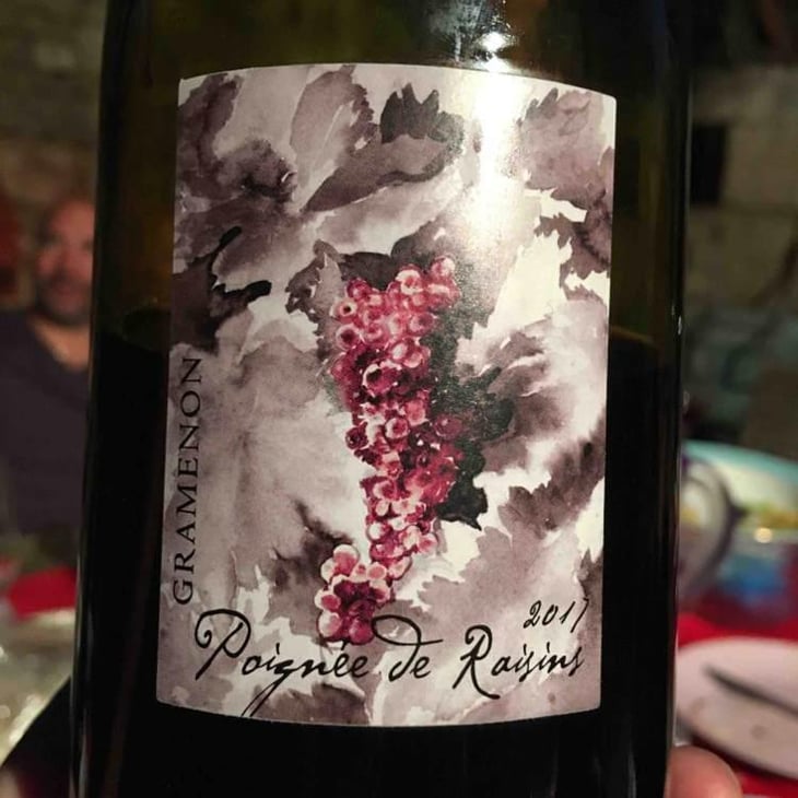 Poignée de Raisin - Domaine Gramenon - Michèle Aubéry-Laurent & Maxime-Francois Laurent 
