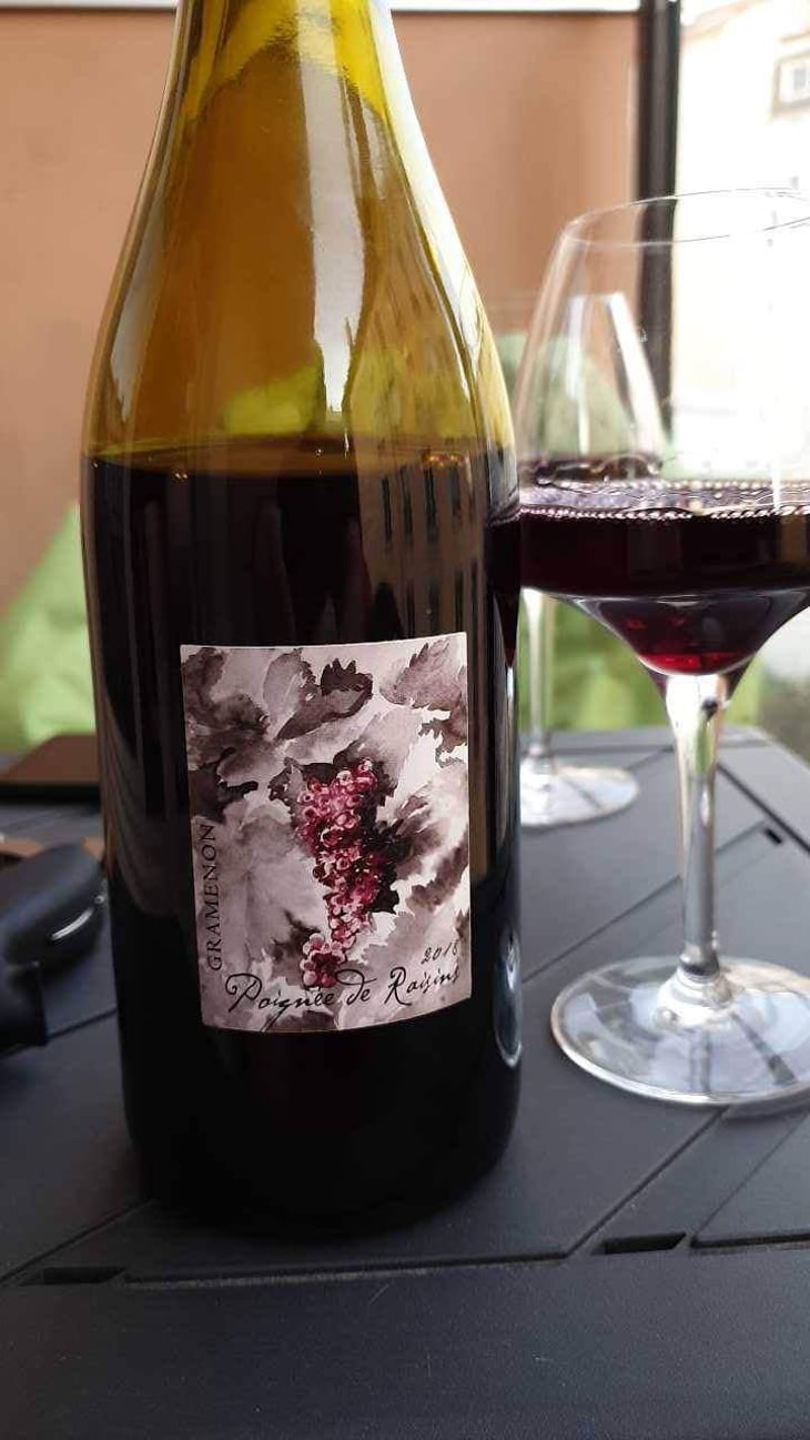 Poignée de Raisin - Domaine Gramenon - Michèle Aubéry-Laurent & Maxime-Francois Laurent 