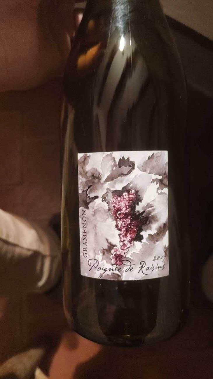 Poignée de Raisin - Domaine Gramenon - Michèle Aubéry-Laurent & Maxime-Francois Laurent 