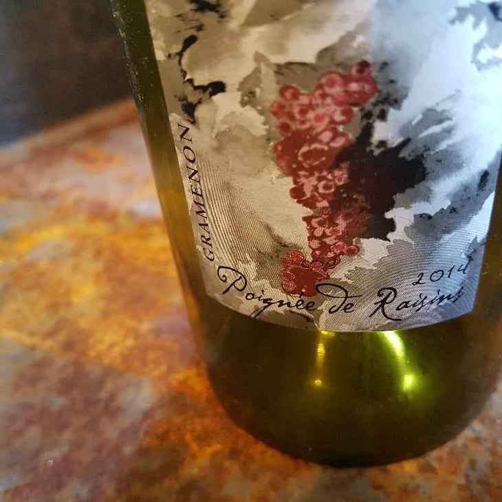 Poignée de Raisin - Domaine Gramenon - Michèle Aubéry-Laurent & Maxime-Francois Laurent 