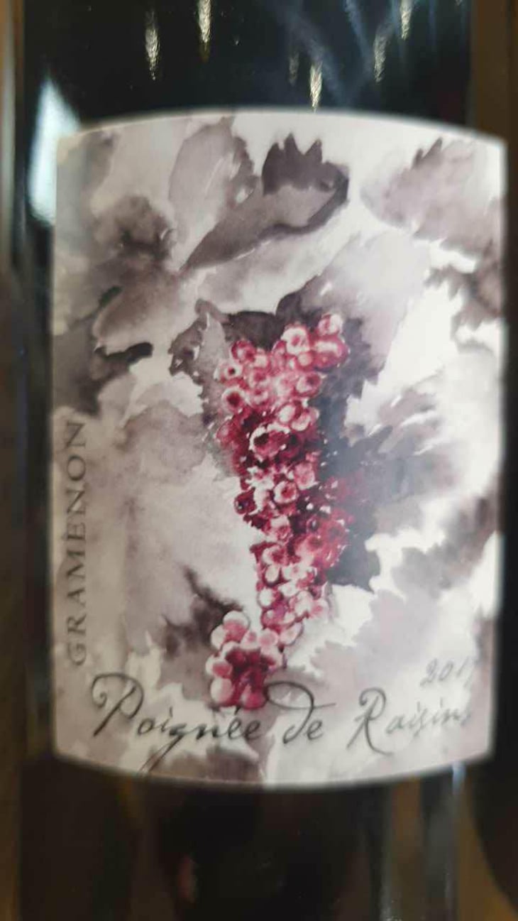Poignée de Raisin - Domaine Gramenon - Michèle Aubéry-Laurent & Maxime-Francois Laurent 