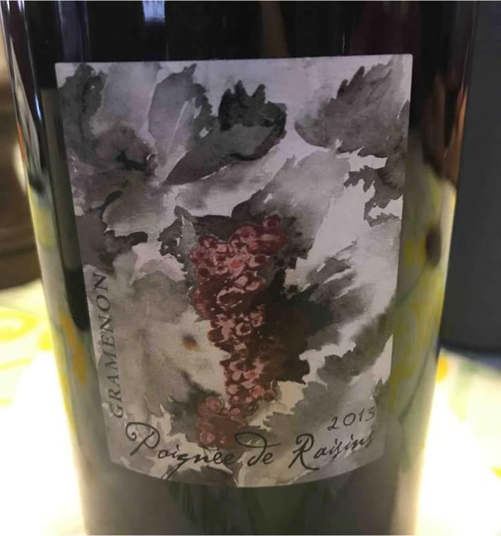 Poignée de Raisin - Domaine Gramenon - Michèle Aubéry-Laurent & Maxime-Francois Laurent 