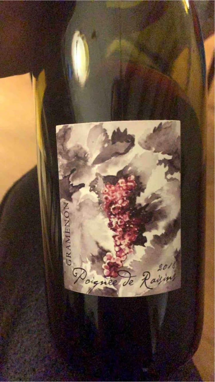 Poignée de Raisin - Domaine Gramenon - Michèle Aubéry-Laurent & Maxime-Francois Laurent 