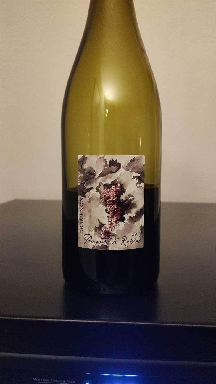 Poignée de Raisin - Domaine Gramenon - Michèle Aubéry-Laurent & Maxime-Francois Laurent 