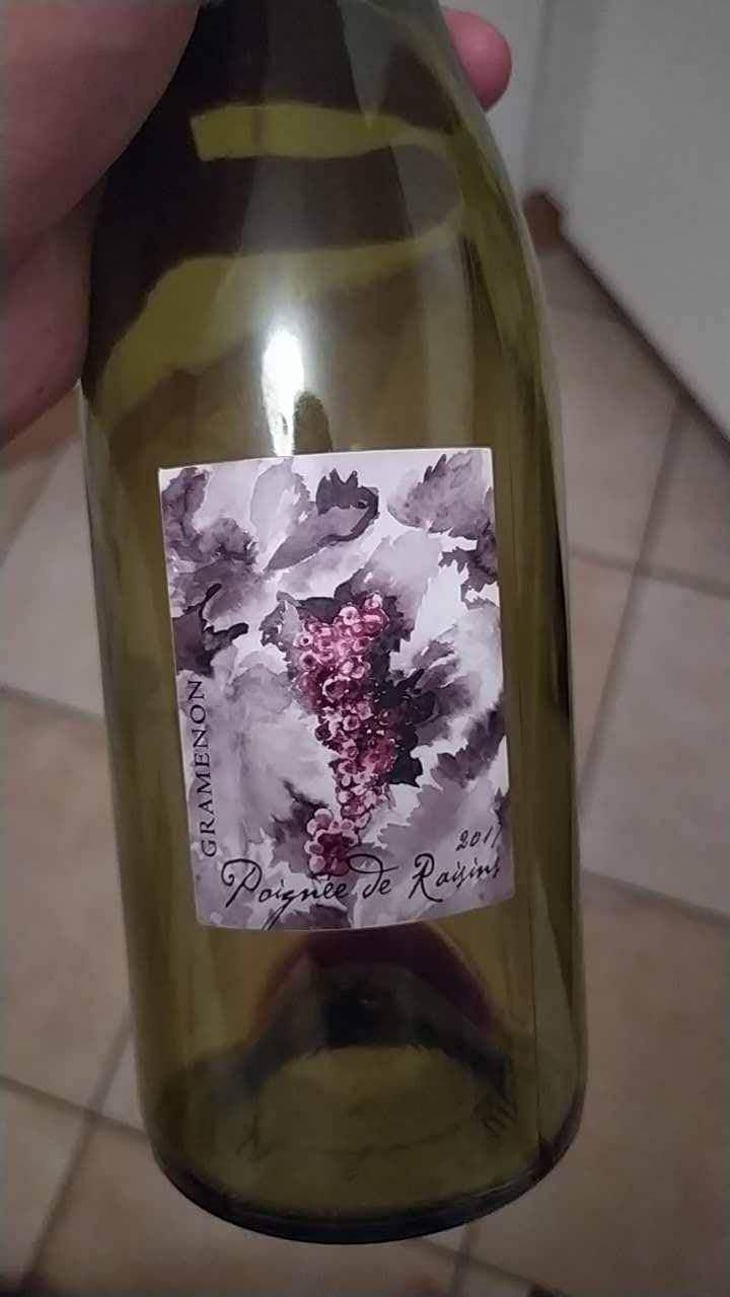 Poignée de Raisin - Domaine Gramenon - Michèle Aubéry-Laurent & Maxime-Francois Laurent 